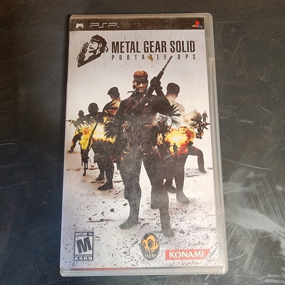 Sony PSP Metal Gear Solid: Portable Ops Video Game